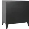Cajonera Metálica de 4 Cajones Color Negro MB-209230