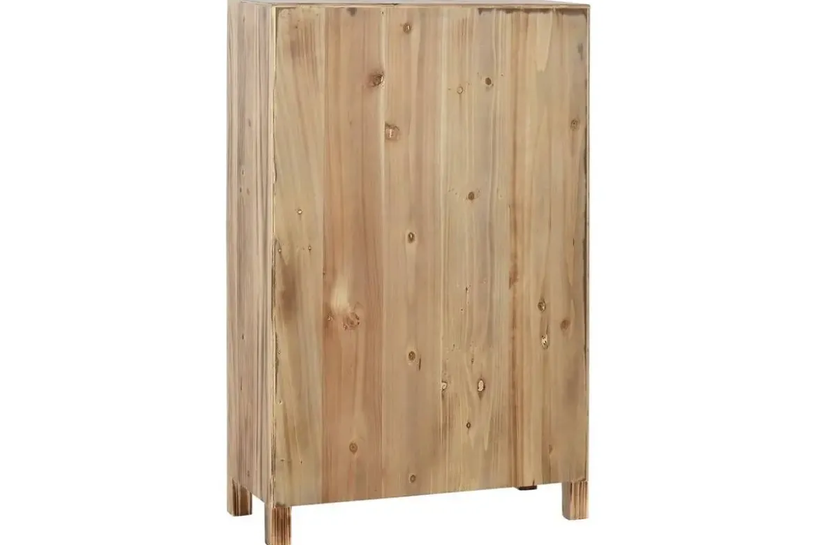 Cajonera Oriental de Madera Abeto con 6 Cajones Natural MB-214488