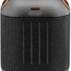 Calefactor Cerámico Vertical 1800W Base Plegable DELONGHI HFX30C18AG