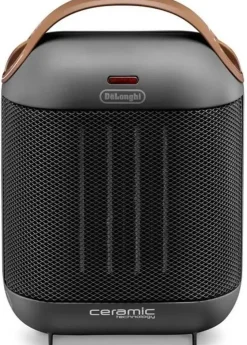 Calefactor Cerámico Vertical 1800W Base Plegable DELONGHI HFX30C18AG