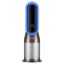 Calefactor Eléctrico Sin Aspas Oscilante Negro HTW HTWCAL200BHN