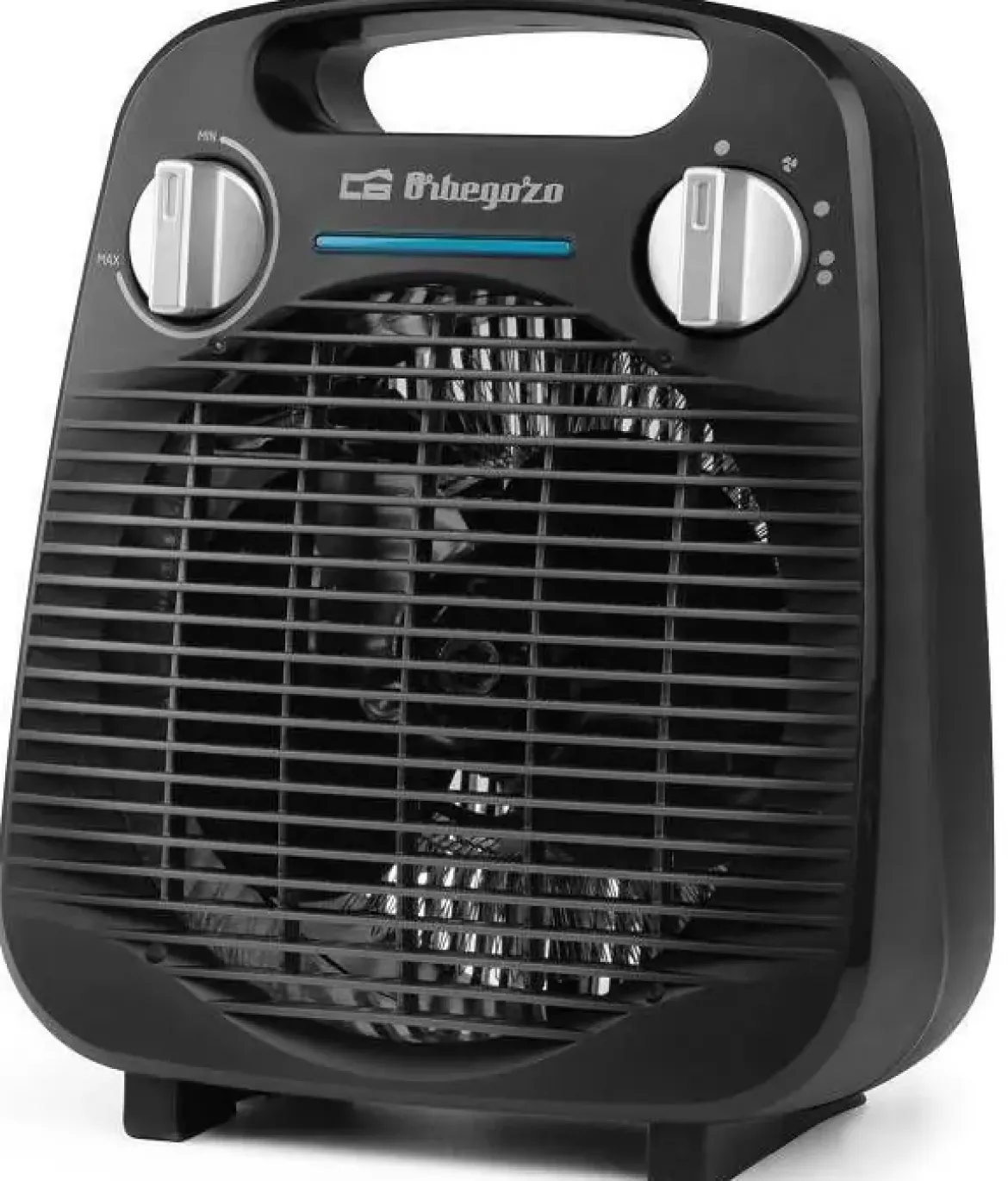 Calefactor Eléctrico Vertical 2000W Negro ORBEGOZO FH5141