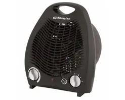Calefactor Orbegozo Vertical 2000W con Termostato Negro FH5129