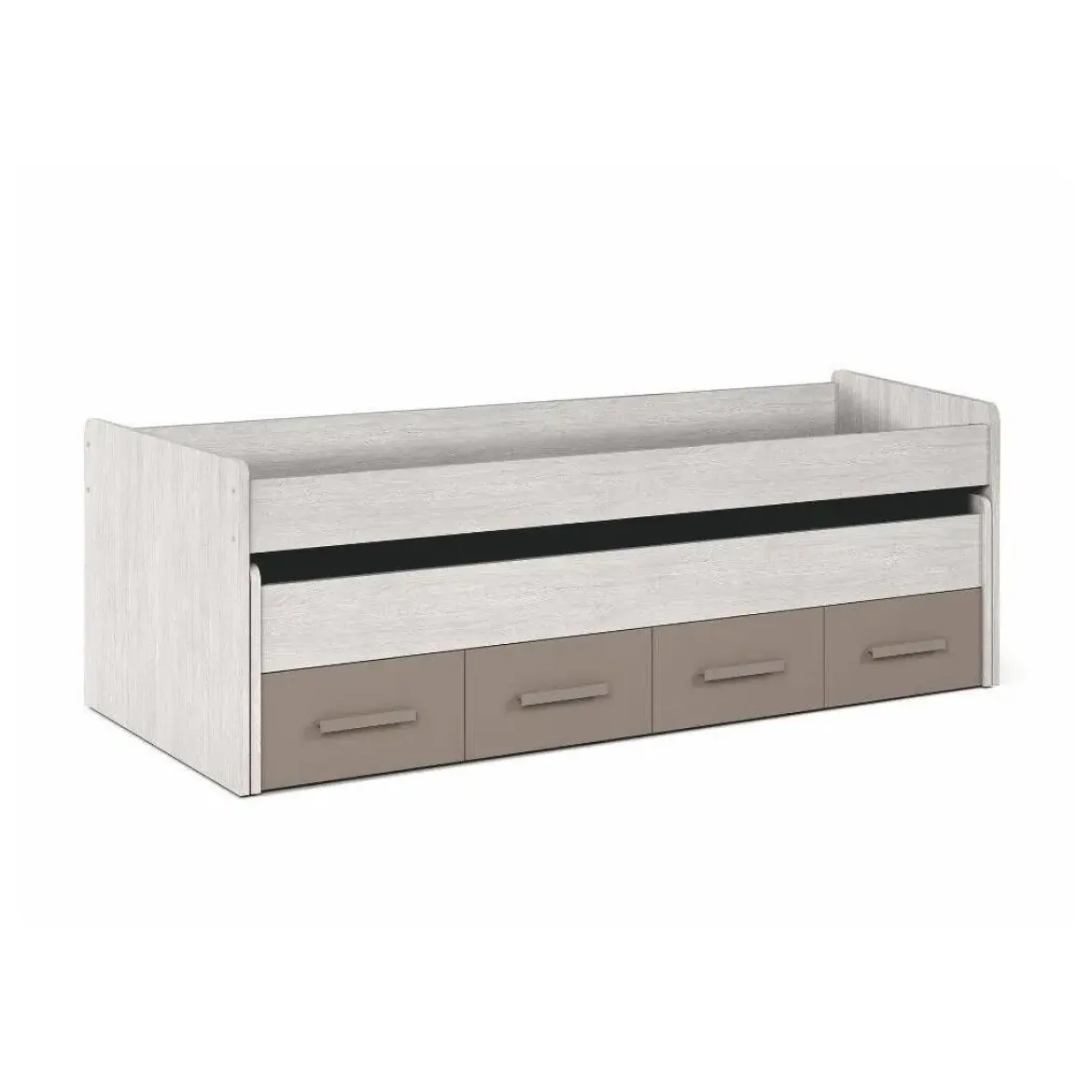 Cama doble ARES PLUS con 2 cajones en la parte inferior del mueble 1S7432Y