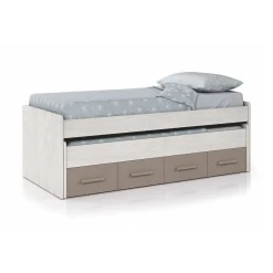 Cama doble ARES PLUS con 2 cajones en la parte inferior del mueble 1S7432Y