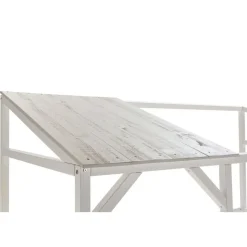 Cama Infantil con diseño Cabaña color Blanco AMON