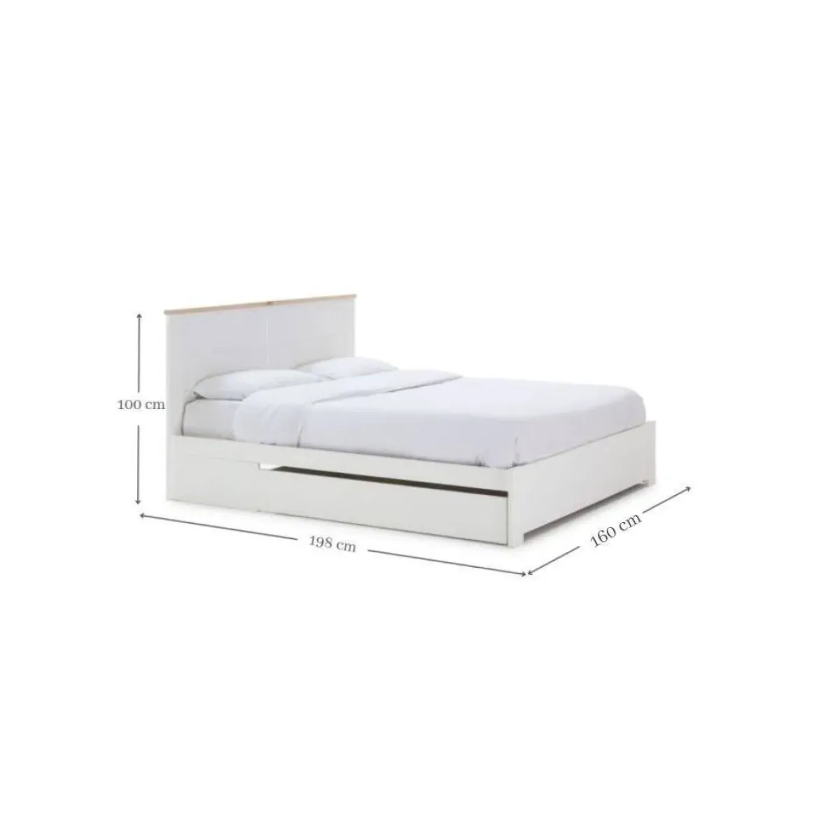Cama Para Colchón de 160x190 cm GABI