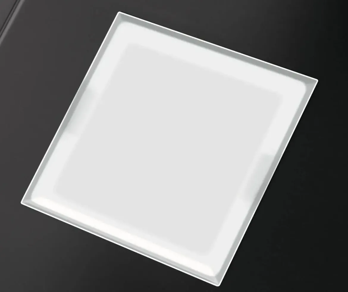 Campana Decorativa AEG 90cm Inclinada Cristal Negro A+ SilenceTech GV77D91SB