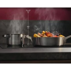 Campana Decorativa AEG 90cm Inclinada Cristal Negro A+ SilenceTech GV77D91SB