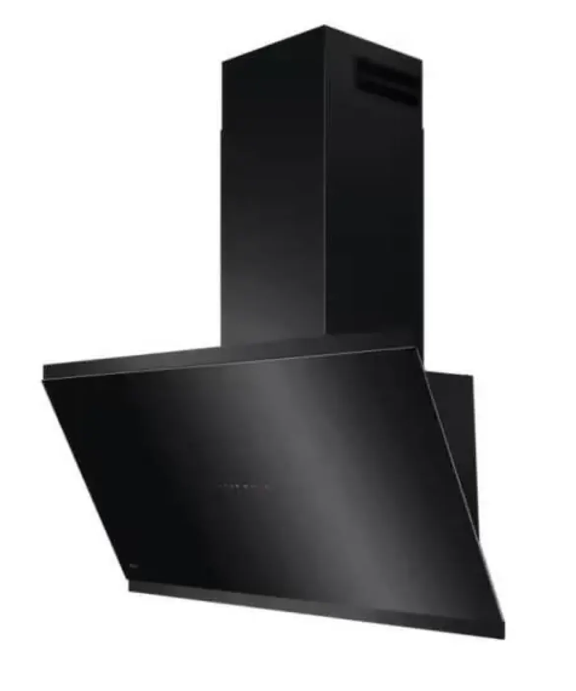 Campana Decorativa AEG 90cm Inclinada Cristal Negro A+ SilenceTech GV77D91SB