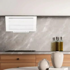 Campana Extractora INFINITON Perimetral 90 cm Cristal Blanco CMPTRAL-BL94