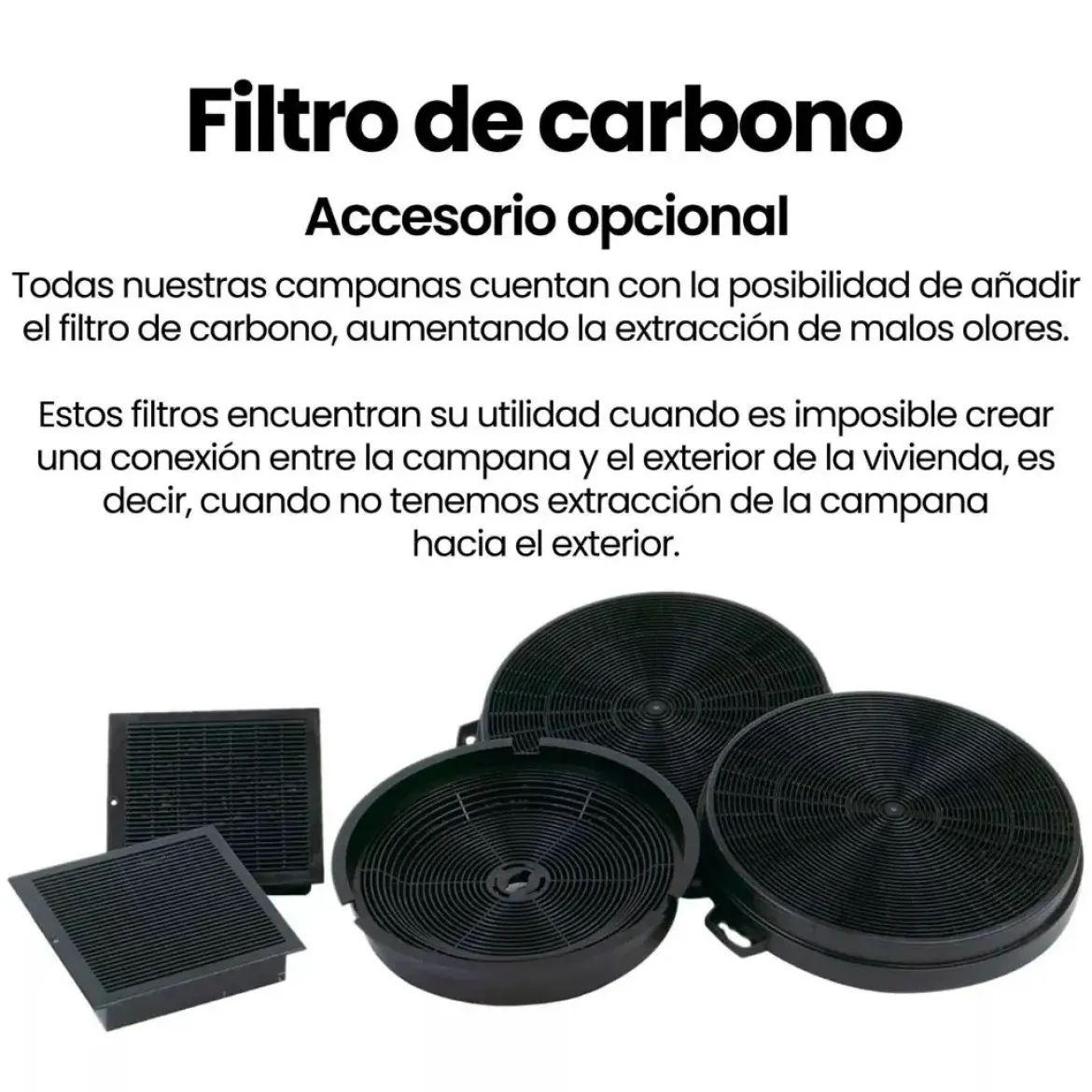 Campana Extractora INFINITON Perimetral 90 cm Cristal Blanco CMPTRAL-BL94