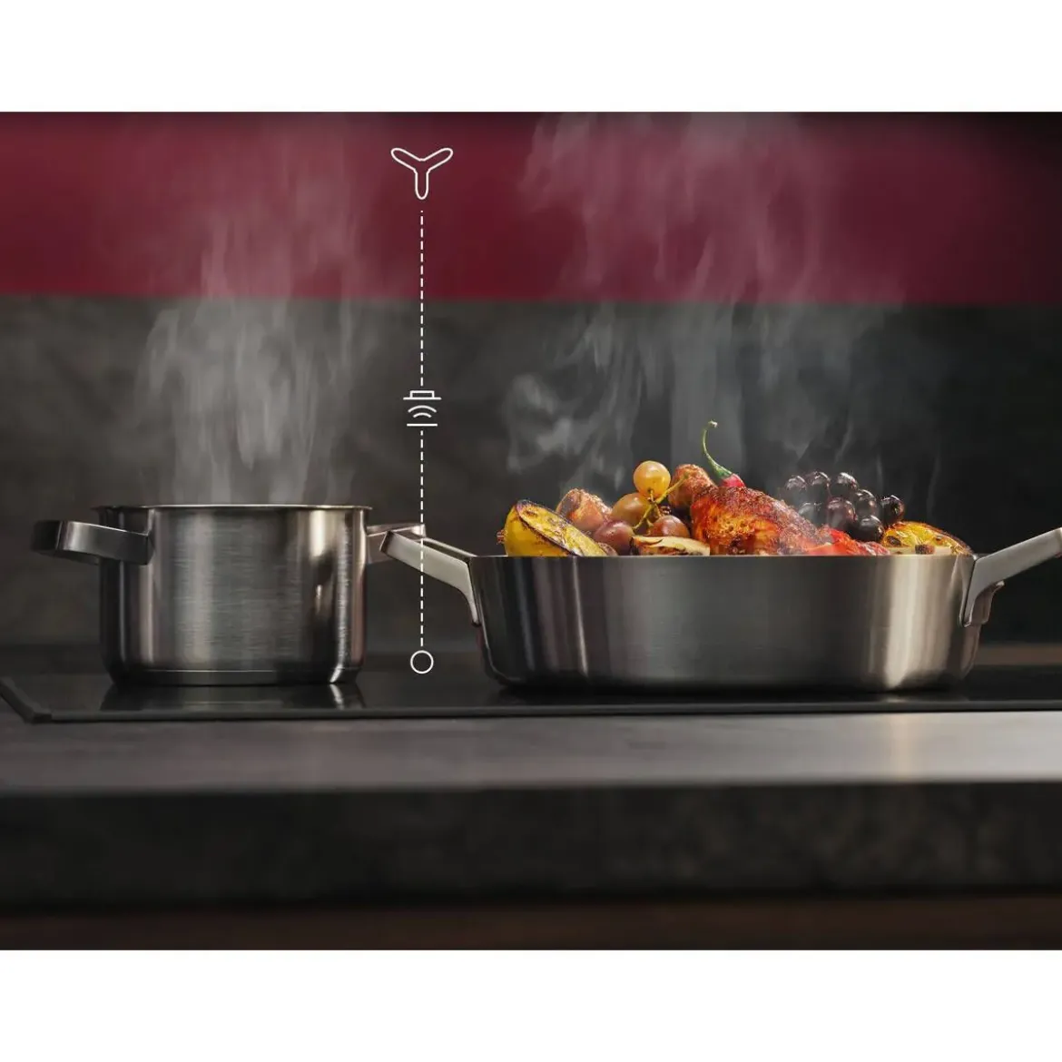 Campana Integrable AEG 90 cm 750 m³/h Hob2Hood GE68D9HB