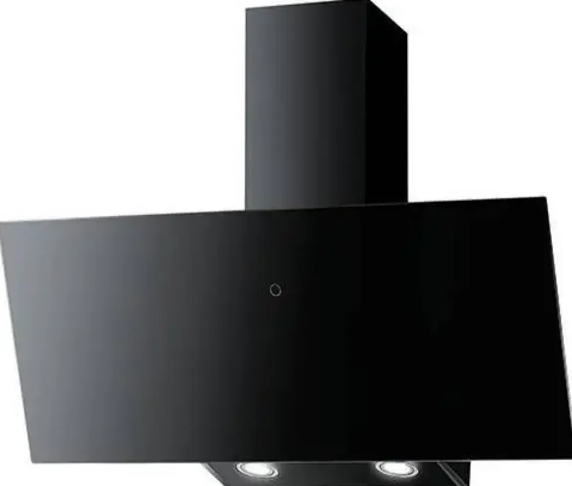 Campana Mepamsa Inclinada 90cm Cristal Negro A 3300567496