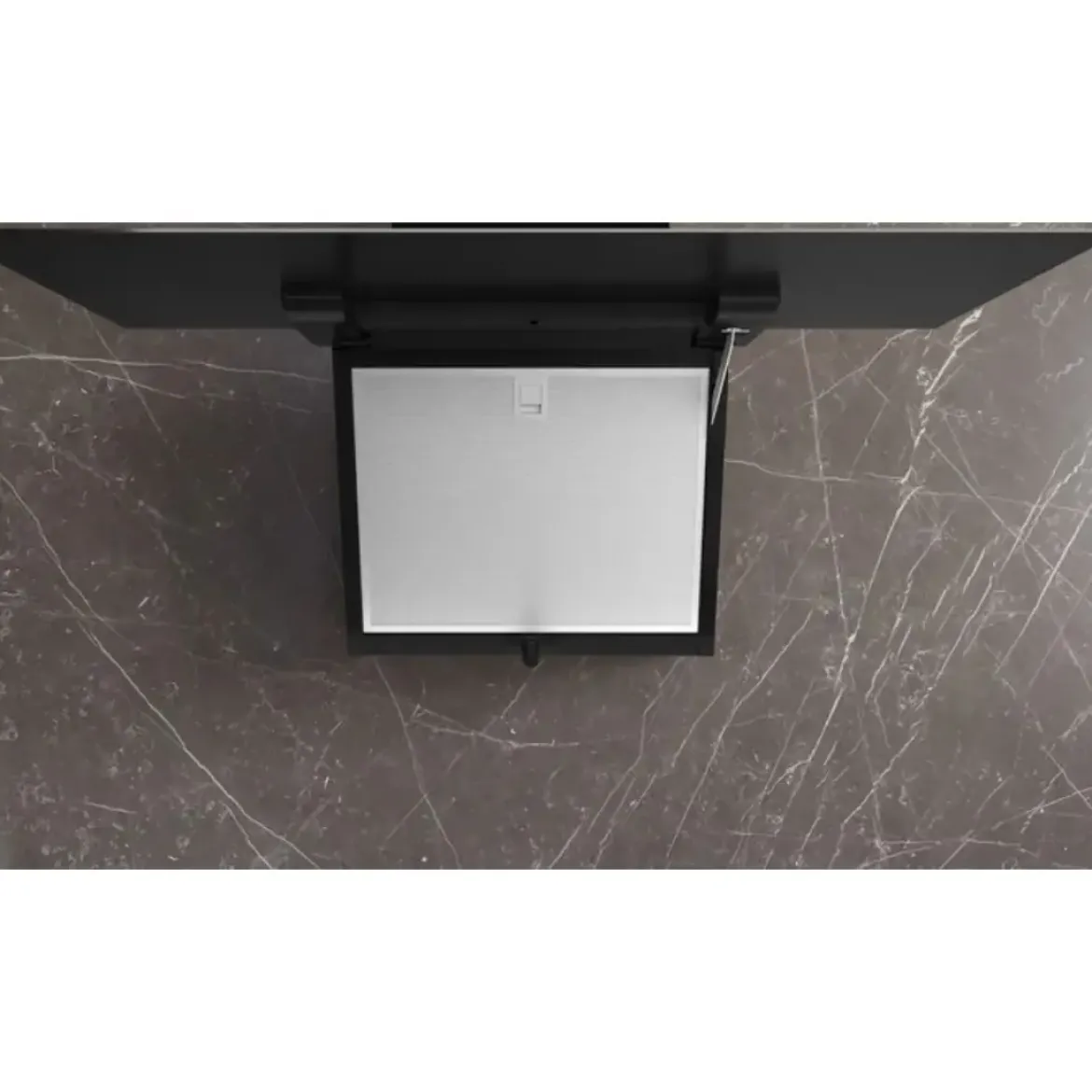 Campana Pared Inclinada Cristal Negro SIEMENS 80cm A+ LC87KFN60