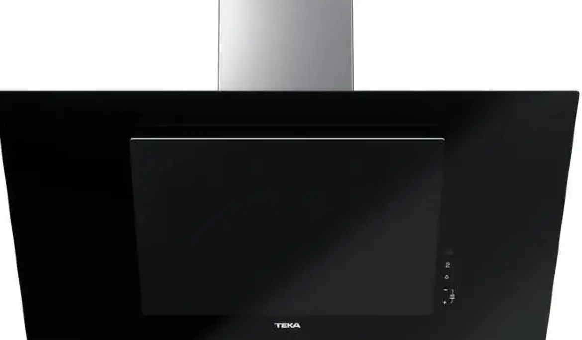 Campana Teka Inclinada Cristal Negro 90cm DVT 98660 TBS BK 112930043