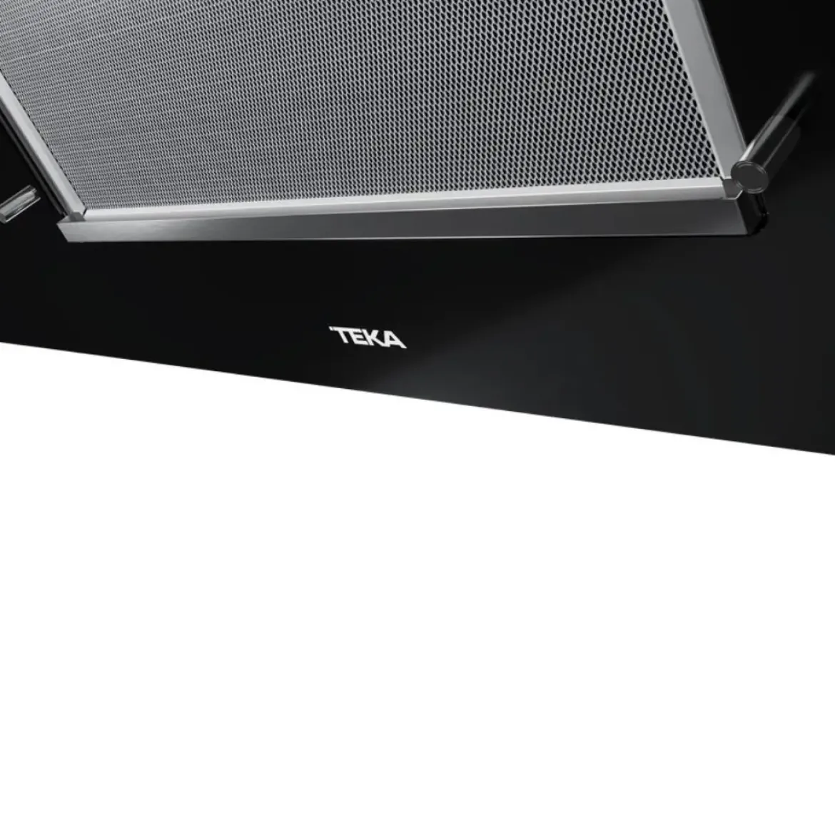 Campana Teka Inclinada Cristal Negro 90cm DVT 98660 TBS BK 112930043