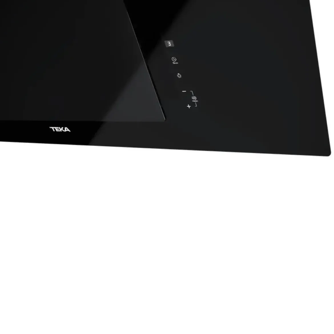 Campana Teka Inclinada Cristal Negro 90cm DVT 98660 TBS BK 112930043