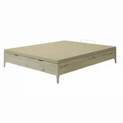 Canapé Abatible con Cajón de Gran Capacidad 135x190 cm CM-1050