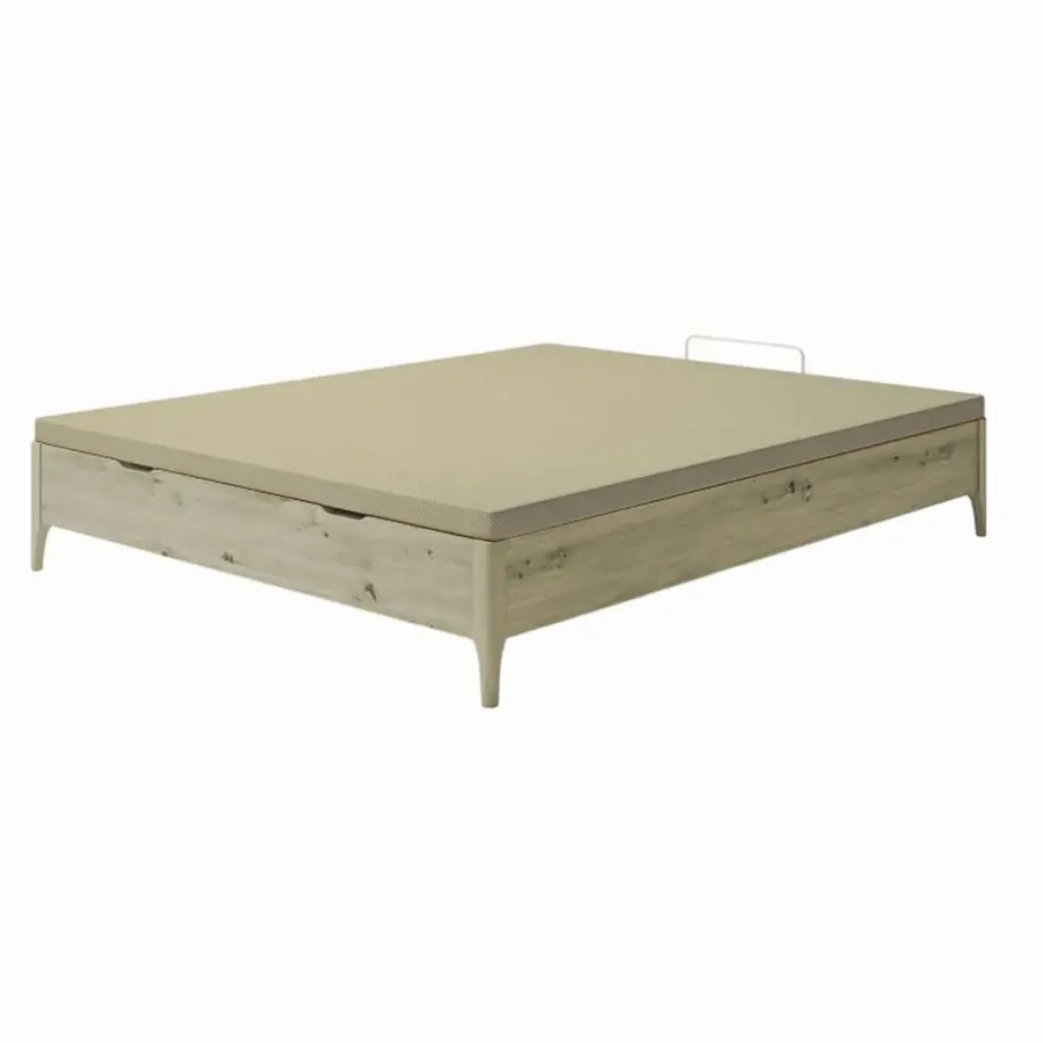 Canapé Abatible con Cajón de Gran Capacidad 135x190 cm CM-1050