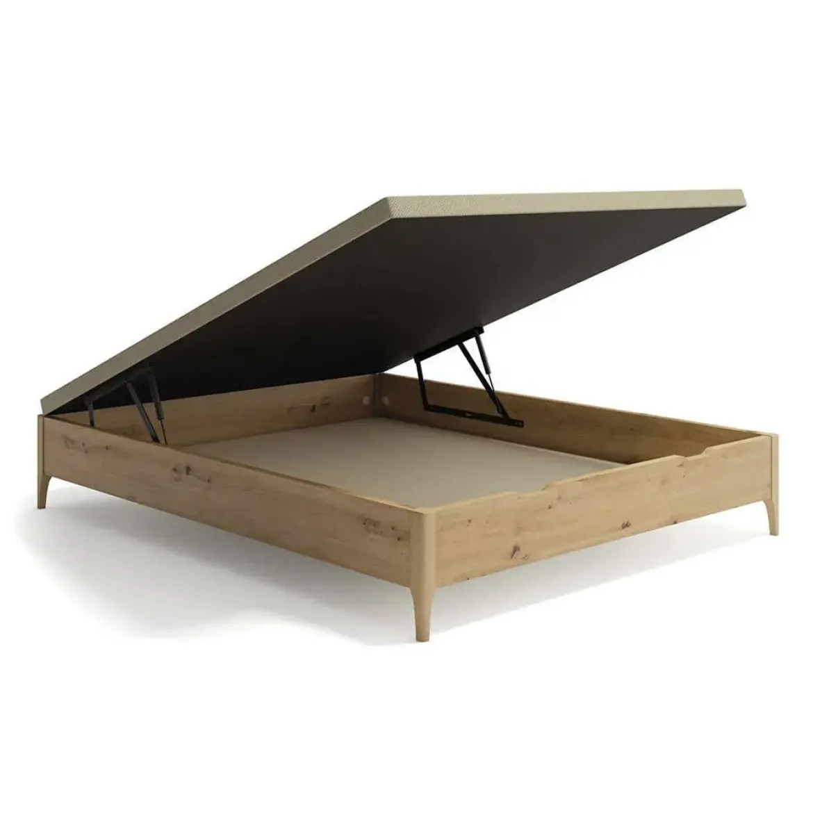 Canapé Abatible con Cajón de Gran Capacidad 135x190 cm CM-1050