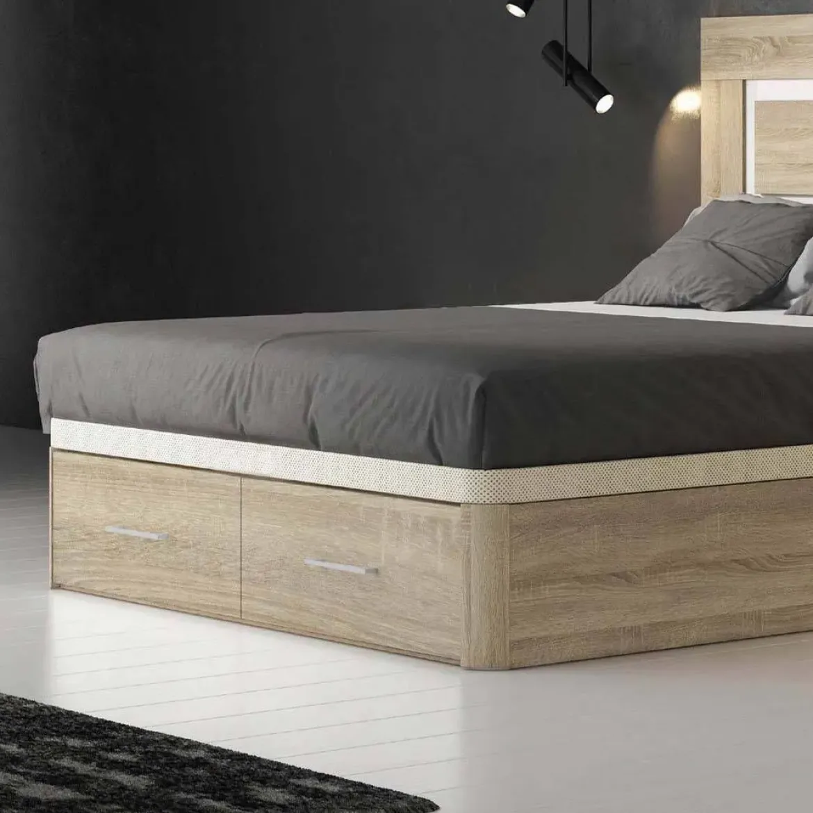 Canapé Abatible con Cajones de 150x190 cm CM-0310CJ