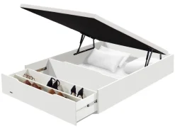 Canapé Abatible con Zapatero Madera 25 FLEX de 150x190 cm