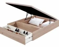 Canapé Abatible con Zapatero Madera 25 FLEX de 150x190 cm