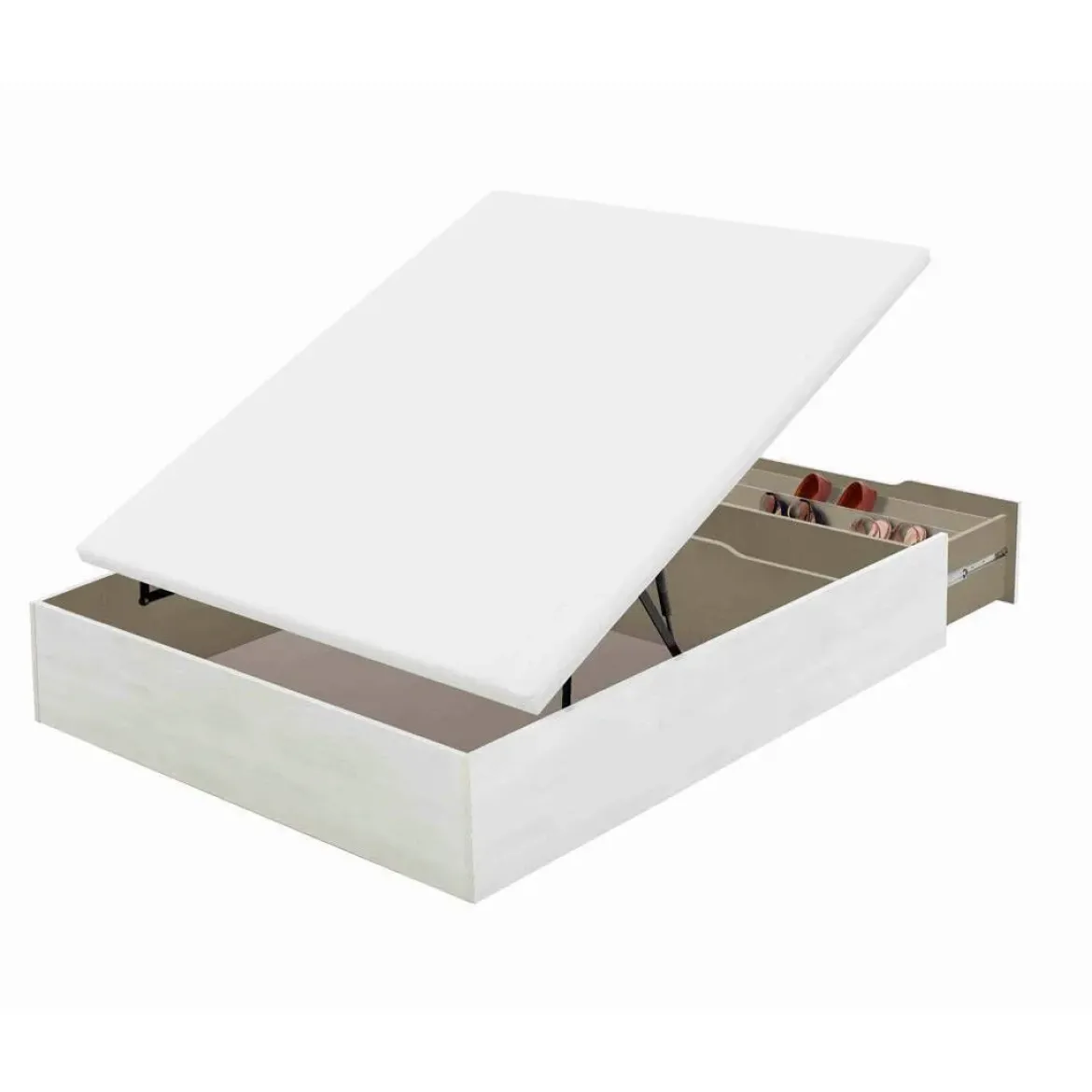 Canapé Abatible con Zapatero Madera 25 FLEX de 150x190 cm
