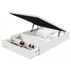 Canapé Abatible con Zapatero Madera 25 FLEX de 135x190 cm