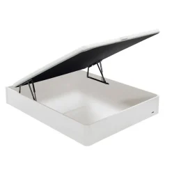 Canapé Abatible Madera 19 FLEX Blanco de 90x190 cm
