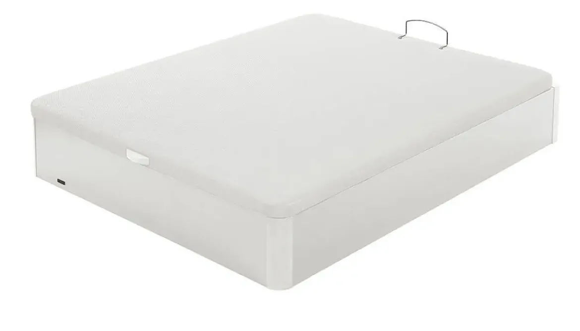 Canapé Abatible Madera 19 FLEX Blanco de 90x190 cm