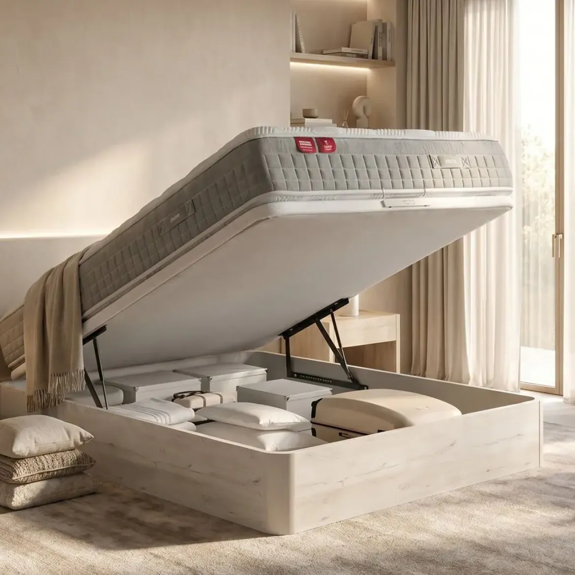 Canapé Abatible Naturbox 2.0 Glaciar 105x190 PIKOLIN AP11538