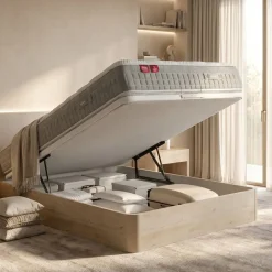 Canapé Abatible Naturbox 2.0 Natural 135x200 PIKOLIN AP11534