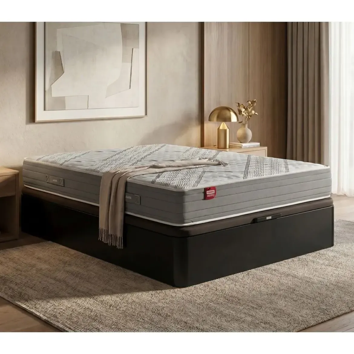 Canapé Abatible Naturbox 2.0 Wengue 150x190 PIKOLIN AP11536