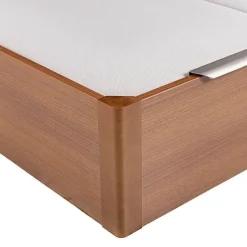 Canapé Abatible Pikolin color Cerezo 200x200 cm con Tapa Doble AP11825
