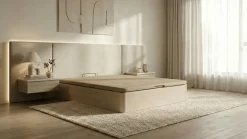 Canapé Abatible 105x190 cm con Tapa 3D KRAFT CM-0110