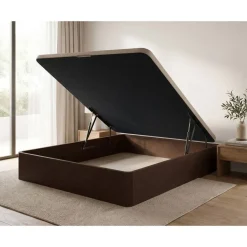 Canapé Abatible 105x190 cm de Gran Capacidad con Tapa 3D SIL 30 mm