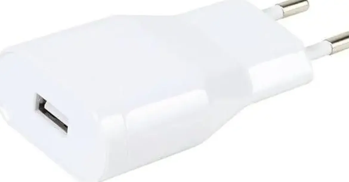 Cargador USB Pared Micro USB Vivanco TCVVUSB1AW