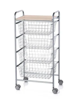 Carrito de Cocina con Ruedas y Cajones HAYA