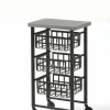 Carrito de Cocina de Acero Inoxidable FIFTY-FIFTY Negro 3451