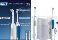 Centro de Limpieza Bucal Braun Pro 1 Oxyjet Irrigador + Cepillo Eléctrico 8006540840825