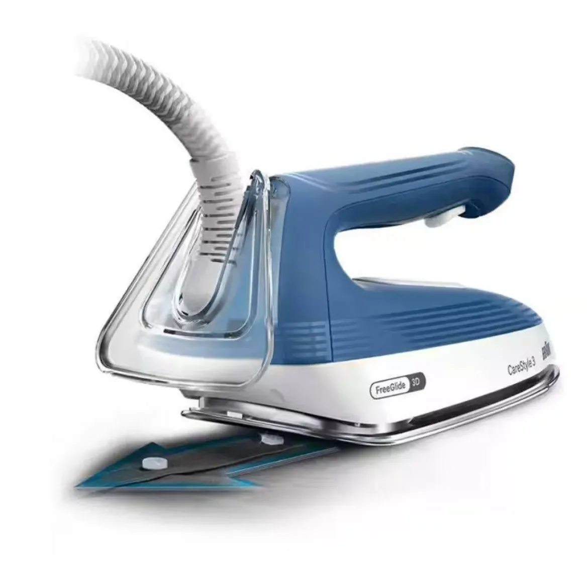 Centro de Planchado BRAUN IS3255BL 7,5 Bares Vapor FreeGlide 3D