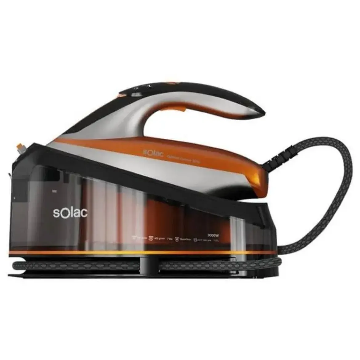 Centro de Planchado 3000W con Vapor 7 Bares SOLAC CPB6110 OPTIMA CENTER