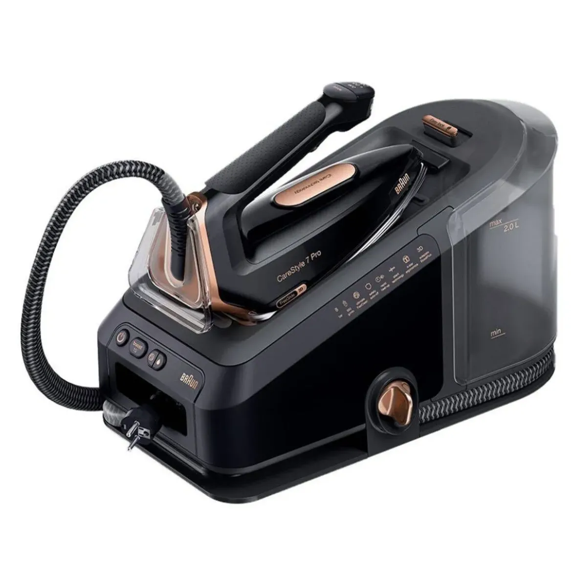 Centro Planchado BRAUN CareStyle 7 Pro IS7286BK
