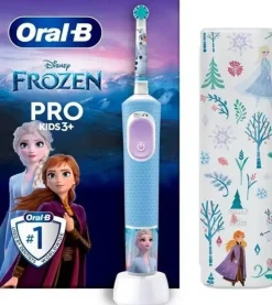 Cepillo BRAUN un Infantil Oral B Pro Kids Frozen + Funda de Viaje KIDSFROZEN