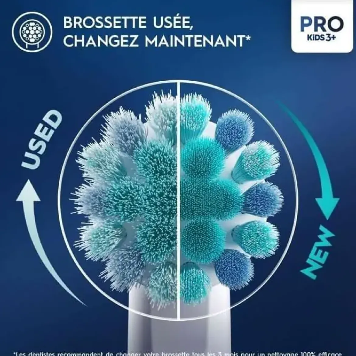 Cepillo BRAUN un Infantil Oral B Pro Kids Frozen + Funda de Viaje KIDSFROZEN