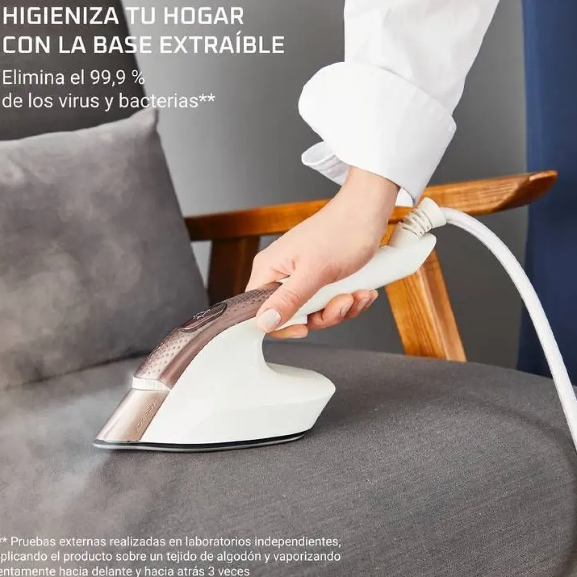 Cepillo de Vapor Multifunción Rowenta IXEO Vision QR1811