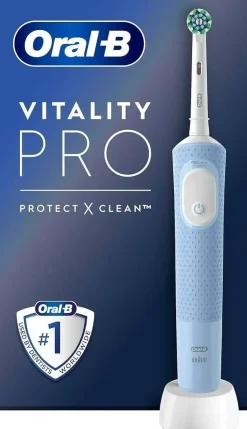Cepillo Eléctrico Braun Vitality Pro Azul CrossAction VITALITYPROAZUL