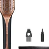 Cepillo Moldeador Reparador Rowenta Hair Therapist™ Tecnología Thermal Care Negro CF9940